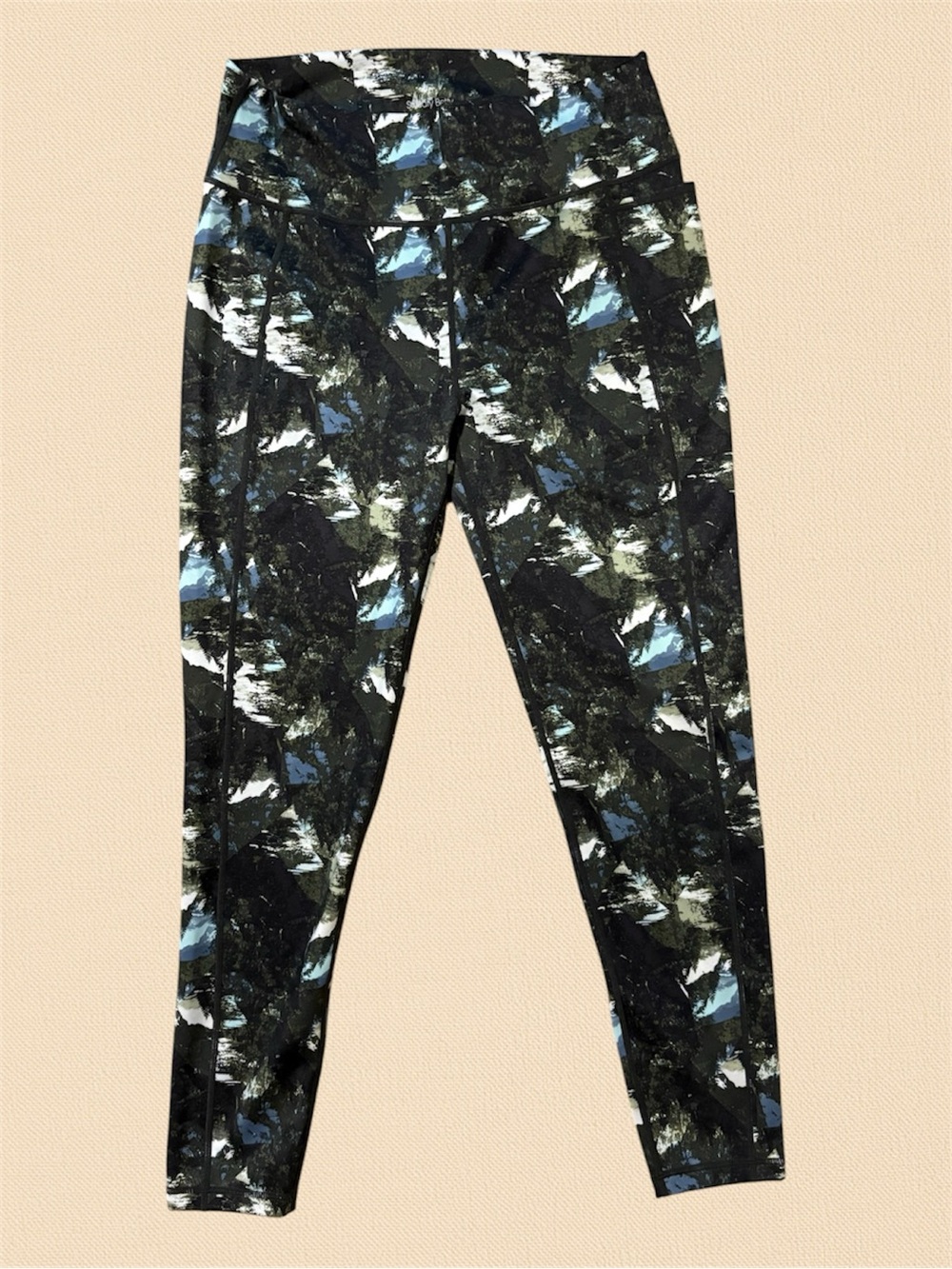 Sweaty Betty Super Sculpt Full Length Leggings 27” – Abstract Print